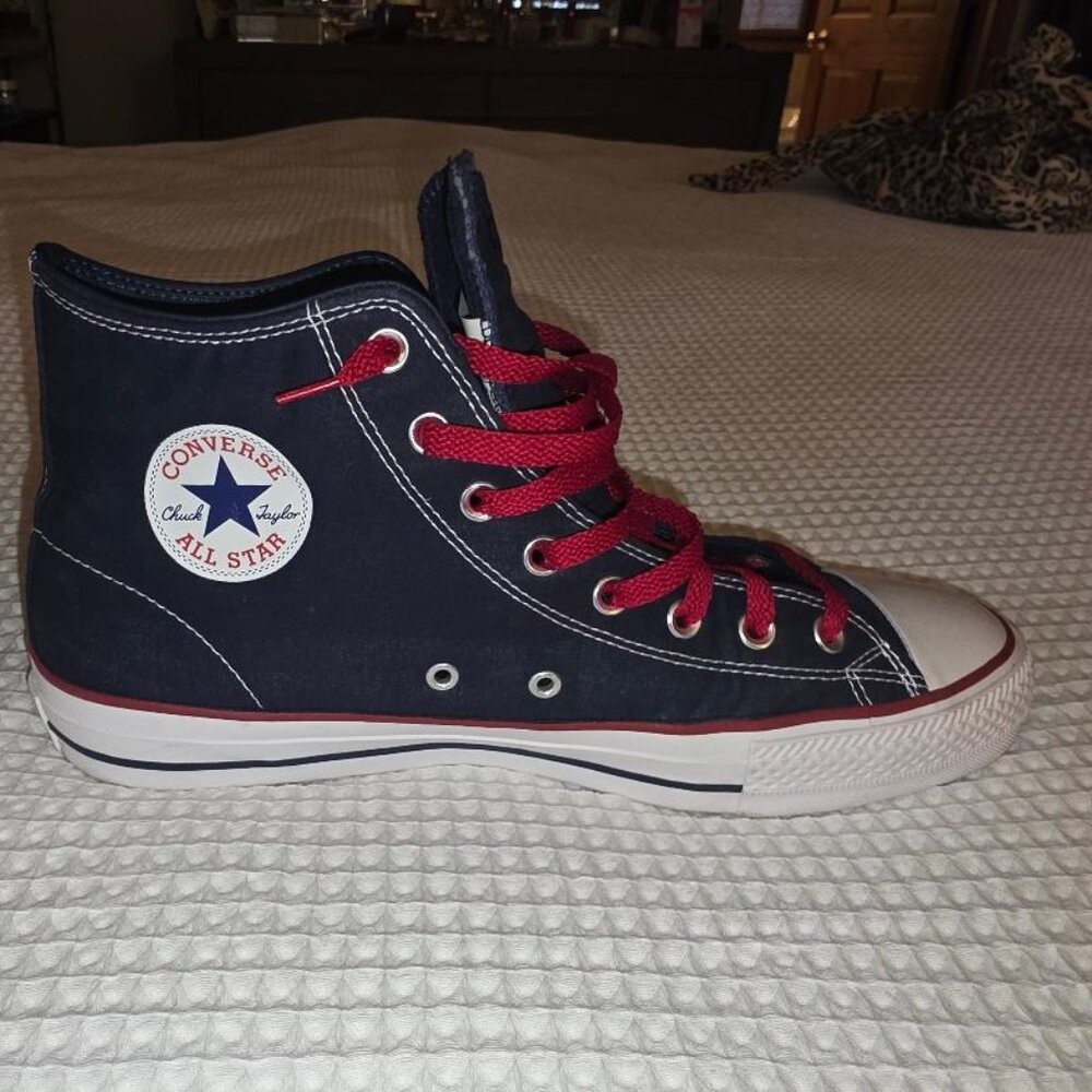 Men's Converse Chuck Taylor All Star Sneakers High Top Navy White Size 12